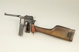 Mauser C96 Replica Red 9 Broomhandle with Reproduction Stock 9mm Parabellum SOLD - 2 of 21