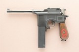 Mauser C96 Replica Red 9 Broomhandle with Reproduction Stock 9mm Parabellum SOLD - 7 of 21