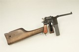 Mauser C96 Replica Red 9 Broomhandle with Reproduction Stock 9mm Parabellum SOLD - 1 of 21