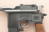 Mauser C96 Replica Red 9 Broomhandle with Reproduction Stock 9mm Parabellum SOLD - 9 of 21