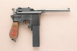 Mauser C96 Replica Red 9 Broomhandle with Reproduction Stock 9mm Parabellum SOLD - 3 of 21