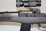 RUGER MINI-14 RANCH RIFLE IN 5.56 WITH VORTEX STRIKEFIRE SCOPE, 6 RUGER MAGAZINES AND MATCHING BOX SOLD - 12 of 23