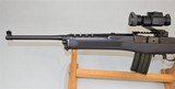 RUGER MINI-14 RANCH RIFLE IN 5.56 WITH VORTEX STRIKEFIRE SCOPE, 6 RUGER MAGAZINES AND MATCHING BOX SOLD - 14 of 23