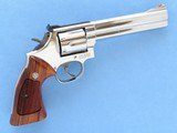 Smith & Wesson Model 586 Distinguished Combat Magnum, Cal. .357 Magnum, Nickel SOLD - 2 of 9