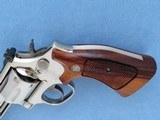 Smith & Wesson Model 586 Distinguished Combat Magnum, Cal. .357 Magnum, Nickel SOLD - 4 of 9