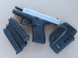 Two-Tone Glock Model 43X 9mm Pistol w/ Original Box, 3-Magazines, & Fobus Paddle Holster
** Like-New & Minty ** - 25 of 25