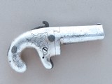 Circa 1865-1870 National Arms Co. No.1 First Model Derringer in .41 Rimfire (Scarce All-Iron Model)
** Handsome 100% Original Example ** - 4 of 25
