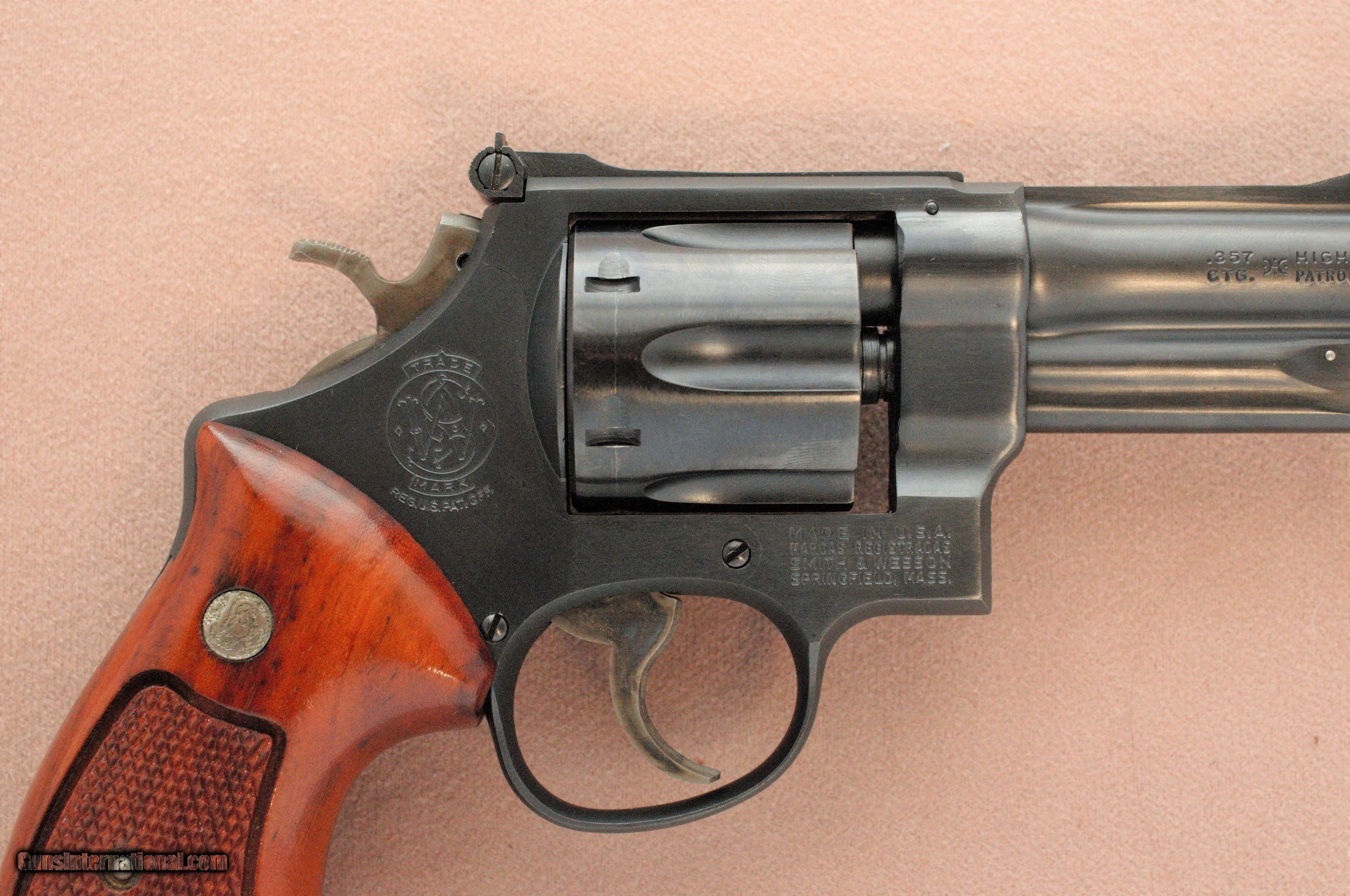 1979 Vintage Smith And Wesson Model 28 2 Highway Patrolman Cal 357 Magnum Spectacular 9835
