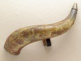 Vintage Powder Horn, Dated 1856 - 1 of 6