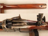 Pedersoli 1874 Sharps Rifle, Cal. .45-120, 34 Inch Barrel, with Tooled Leather Case - 13 of 21