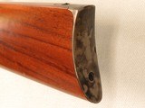 Pedersoli 1874 Sharps Rifle, Cal. .45-120, 34 Inch Barrel, with Tooled Leather Case - 12 of 21
