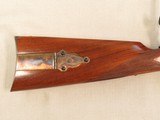 Pedersoli 1874 Sharps Rifle, Cal. .45-120, 34 Inch Barrel, with Tooled Leather Case - 4 of 21