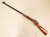 Pedersoli 1874 Sharps Rifle, Cal. .45-120, 34 Inch Barrel, with Tooled Leather Case - 11 of 21