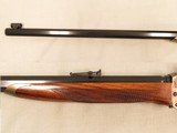 Pedersoli 1874 Sharps Rifle, Cal. .45-120, 34 Inch Barrel, with Tooled Leather Case - 7 of 21