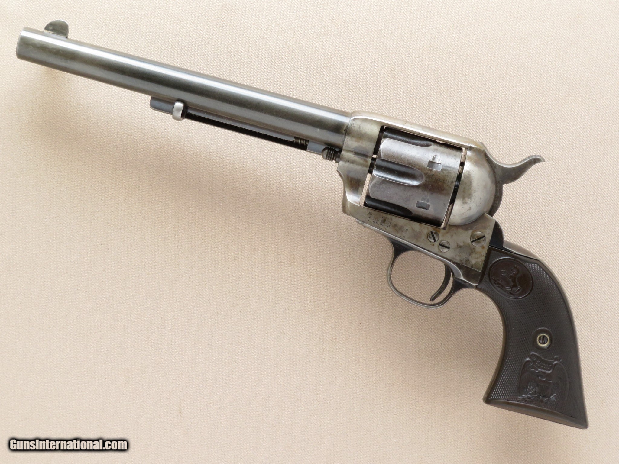 Colt Single Action Army, Etched Panel Frontier Six Shooter