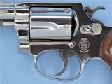 SMITH AND WESSON MODEL 36 CHIEFS SPECIAL WITH BOX, PAPERS AND CLEANING BRUSH MANUFACTURED IN 1973 **NICKEL**SOLD** - 13 of 23