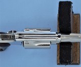 SMITH AND WESSON MODEL 36 CHIEFS SPECIAL WITH BOX, PAPERS AND CLEANING BRUSH MANUFACTURED IN 1973 **NICKEL**SOLD** - 18 of 23