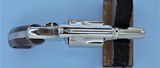 SMITH AND WESSON MODEL 36 CHIEFS SPECIAL WITH BOX, PAPERS AND CLEANING BRUSH MANUFACTURED IN 1973 **NICKEL**SOLD** - 14 of 23