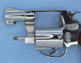 SMITH AND WESSON MODEL 36 CHIEFS SPECIAL WITH BOX, PAPERS AND CLEANING BRUSH MANUFACTURED IN 1973 **NICKEL**SOLD** - 22 of 23