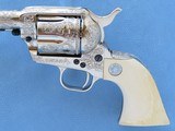 Exceptional and Rare Howard Dove Engraved Colt Single Action, Cal. .44 Special - 7 of 11