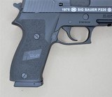 Sig Sauer P220TB 40th Anniversary, with box two 8 round mags and 3 10 round mags, box **unfired** .45ACP**SOLD** - 7 of 20