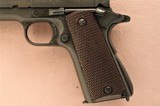 WW2 1943 Vintage U.S. Military Colt Model 1911A1 .45 ACP Pistol ** All-Original, Matching Slide, & Beautiful **SOLD** - 6 of 19