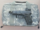 GLOCK MODEL 19 CUSTOMIZED WITH 4 MAGAZINES, RED DOT, EXTRA BARREL, MATCHING BOX AND PAPERWORK**SOLD** - 3 of 15