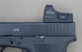 GLOCK MODEL 19 CUSTOMIZED WITH 4 MAGAZINES, RED DOT, EXTRA BARREL, MATCHING BOX AND PAPERWORK**SOLD** - 15 of 15