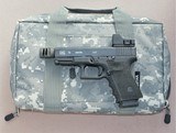 GLOCK MODEL 19 CUSTOMIZED WITH 4 MAGAZINES, RED DOT, EXTRA BARREL, MATCHING BOX AND PAPERWORK**SOLD** - 2 of 15