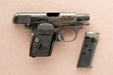 Colt 1908 Vest Pocket Model Hammerless, Cal. .25 ACP, 1913 Vintage, High Polish Blue**SOLD** - 13 of 13