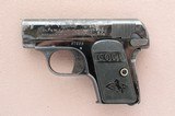 Colt 1908 Vest Pocket Model Hammerless, Cal. .25 ACP, 1913 Vintage, High Polish Blue**SOLD** - 4 of 13