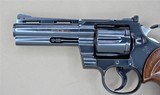 COLT PYTHON WITH BOX AND MANUAL .357 MANUFACTURED IN 1966 SOLD - 6 of 14