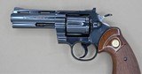 COLT PYTHON WITH BOX AND MANUAL .357 MANUFACTURED IN 1966 SOLD - 5 of 14