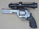 SMITH AND WESSON MODEL 617-6 WITH SCOPE, SPEED LOADED AND MATCHING BOX .22LR SOLD - 4 of 25