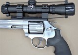 SMITH AND WESSON MODEL 617-6 WITH SCOPE, SPEED LOADED AND MATCHING BOX .22LR SOLD - 6 of 25