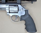 SMITH AND WESSON MODEL 617-6 WITH SCOPE, SPEED LOADED AND MATCHING BOX .22LR SOLD - 5 of 25