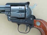 1971 Vintage 3-Screw Ruger Blackhawk Convertible Revolver w/ .357 Magnum & 9mm Cylinders
** All-Original & Un-Modified 4 & 5/8ths" Gun ** SOLD - 4 of 23