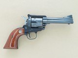 1971 Vintage 3-Screw Ruger Blackhawk Convertible Revolver w/ .357 Magnum & 9mm Cylinders
** All-Original & Un-Modified 4 & 5/8ths" Gun ** SOLD - 6 of 23