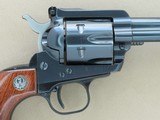 1971 Vintage 3-Screw Ruger Blackhawk Convertible Revolver w/ .357 Magnum & 9mm Cylinders
** All-Original & Un-Modified 4 & 5/8ths" Gun ** SOLD - 8 of 23