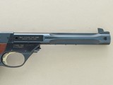 1968 Vintage High Standard Model 106 Military Supermatic Trophy .22 Pistol w/ Box, Etc.
** Spectacular Gloss Blue Example ** SOLD - 11 of 25