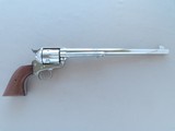 1980 Vintage Factory Nickel Colt Single Action Army Buntline Revolver in .45 Long Colt
** A Perfect Shooter! ** - 8 of 25