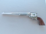 1980 Vintage Factory Nickel Colt Single Action Army Buntline Revolver in .45 Long Colt
** A Perfect Shooter! ** - 2 of 25