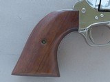 1980 Vintage Factory Nickel Colt Single Action Army Buntline Revolver in .45 Long Colt
** A Perfect Shooter! ** - 9 of 25