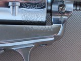 2002 Stainless Ruger New Model Single Six Bisley in .22LR w/ Box, Manual, Etc. ** RARE Davidsons Exclusive Non-Catalog Model ** - 25 of 25