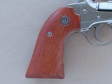 2002 Stainless Ruger New Model Single Six Bisley in .22LR w/ Box, Manual, Etc. ** RARE Davidsons Exclusive Non-Catalog Model ** - 8 of 25