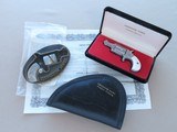 Vintage Freedom Arms Casull .22LR Mini Revolver w/ Hard Case, Belt Buckle, & Zipper Case
** The Whole Package! ** - 1 of 25