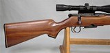 SAVAGE MODEL 340D WITH TASCO 6 X 40 SCOPE CHAMBERED IN .222 - 2 of 23