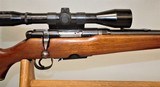 SAVAGE MODEL 340D WITH TASCO 6 X 40 SCOPE CHAMBERED IN .222 - 3 of 23