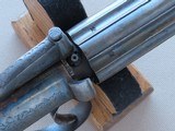 1840's Vintage British .40 Caliber Pepperbox Percussion Revolver** Beautiful Original Pepperbox In Very Fine Condition ** - 22 of 25