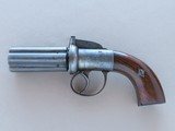 1840's Vintage British .40 Caliber Pepperbox Percussion Revolver** Beautiful Original Pepperbox In Very Fine Condition ** - 1 of 25